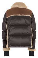 Load image into Gallery viewer, Down jacket in nappa and shearling