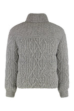 Load image into Gallery viewer, Short Ellesmere Down Jacket in Wool Tweed