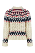 Load image into Gallery viewer, Sweater in Mixed Wool Jacquard