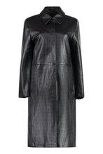 Load image into Gallery viewer, Leather coat