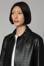Load image into Gallery viewer, Leather coat