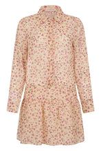 Load image into Gallery viewer, Mini chemisier dress in ramie
