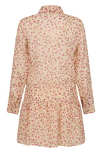 Load image into Gallery viewer, Mini chemisier dress in ramie