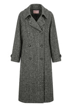 Load image into Gallery viewer, Long double-breasted coat