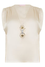 Load image into Gallery viewer, Satin blouse Ninfea