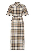 Load image into Gallery viewer, Midi Dress Fern in Tartan