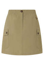 Load image into Gallery viewer, Cargo mini skirt with elastic waistband