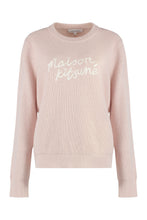 Load image into Gallery viewer, Crew-neck wool sweater