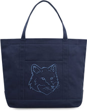 Load image into Gallery viewer, Canvas large tote bag