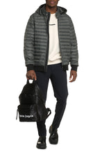Load image into Gallery viewer, Hooded full-zip down jacket