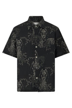 Load image into Gallery viewer, Shirt in cotton-linen blend with print