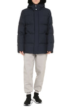 Load image into Gallery viewer, Hooded nylon down jacket