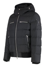 Load image into Gallery viewer, Cloud bomber jacket with lambskin finishes