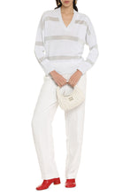 Load image into Gallery viewer, Viscose V-neck pullover