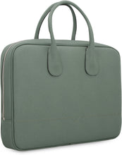 Load image into Gallery viewer, My Logo leather briefcase