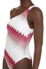 Load image into Gallery viewer, One-shoulder swimsuit