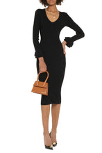 Load image into Gallery viewer, Ribbed knit dress