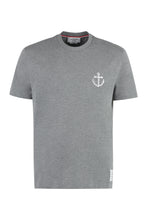 Load image into Gallery viewer, Cotton crew-neck T-shirt