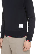 Load image into Gallery viewer, Cotton crew-neck sweatshirt