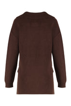 Load image into Gallery viewer, Sweater in mixed wool with a jewel strap
