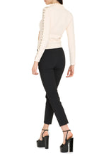 Load image into Gallery viewer, Chenille full-zip jumper