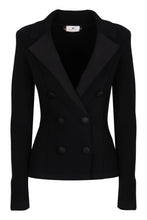 Load image into Gallery viewer, Double-breasted blazer in cotton