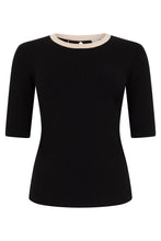 Load image into Gallery viewer, Top with three-quarter sleeves