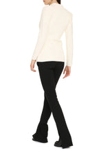 Load image into Gallery viewer, Knitted double-breasted blazer