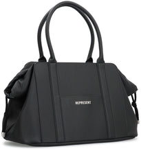Load image into Gallery viewer, Faux leather travel bag