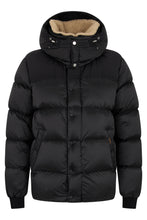Load image into Gallery viewer, Hooded jacket in sherpa