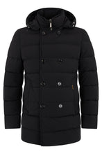 Load image into Gallery viewer, Double-breasted jacket with hood