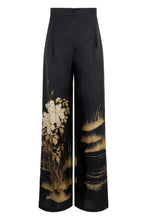 Load image into Gallery viewer, Wide silk pants