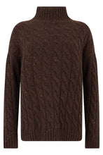 Load image into Gallery viewer, Turtleneck sweater in wool and cashmere