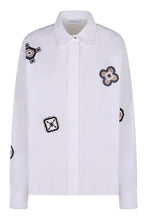 Load image into Gallery viewer, Embroidered poplin shirt
