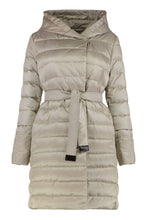 Load image into Gallery viewer, Reversible down jacket in water-repellent satin