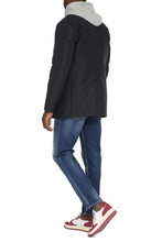 Load image into Gallery viewer, Padded double-breast peacoat