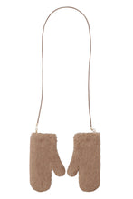 Load image into Gallery viewer, Mittens in teddy made of alpaca and cashmere