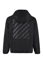 Load image into Gallery viewer, Hooded windbreaker