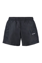 Load image into Gallery viewer, Logo print swim shorts