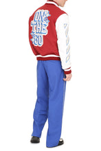 Load image into Gallery viewer, Varsity wool-blend bomber jacket