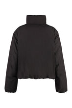 Load image into Gallery viewer, short down jacket Gathered techno fabric down jacket