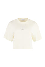 Load image into Gallery viewer, Logo detail cropped t-shirt