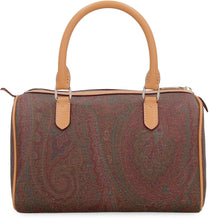 Load image into Gallery viewer, Paisley print boston bag