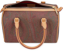 Load image into Gallery viewer, Paisley print boston bag