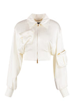 Load image into Gallery viewer, Satin bomber jacket