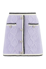 Load image into Gallery viewer, Knitted mini skirt
