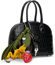 Load image into Gallery viewer, Mini handbag in leather Crocodile Effect