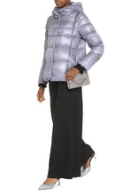 Load image into Gallery viewer, Hooded nylon down jacket