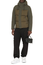 Load image into Gallery viewer, Hooded nylon down jacket