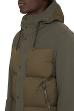 Load image into Gallery viewer, Hooded nylon down jacket
